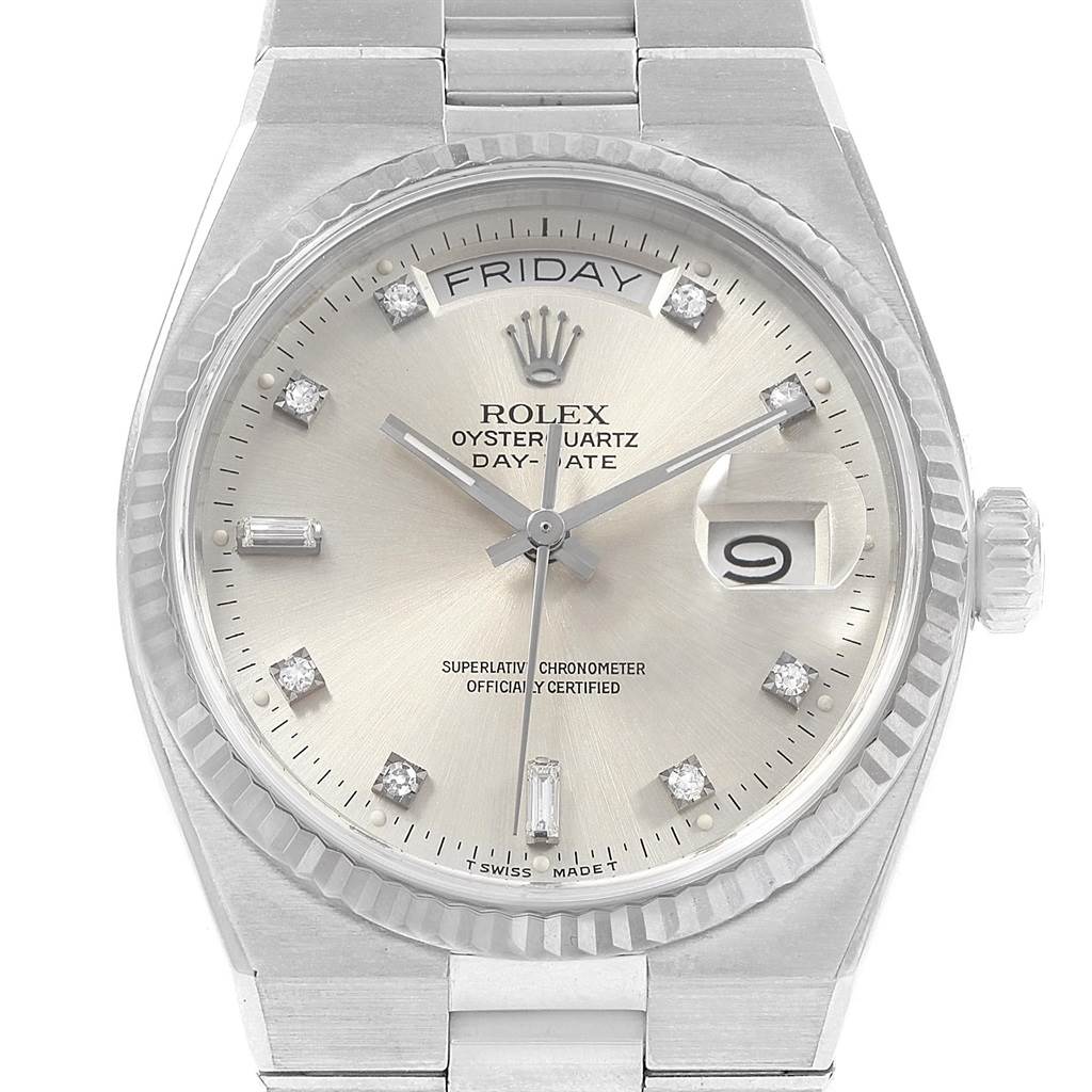 The Essence of Rolex Silver Dial Oyster Perpetual Watches